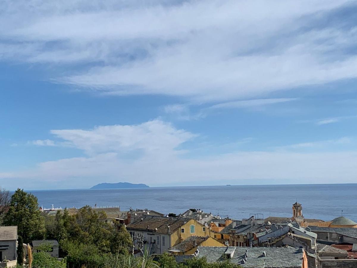 Magnifique Maison Avec Vue Mer Hauteur De Bastia Bastia  Bagian luar foto