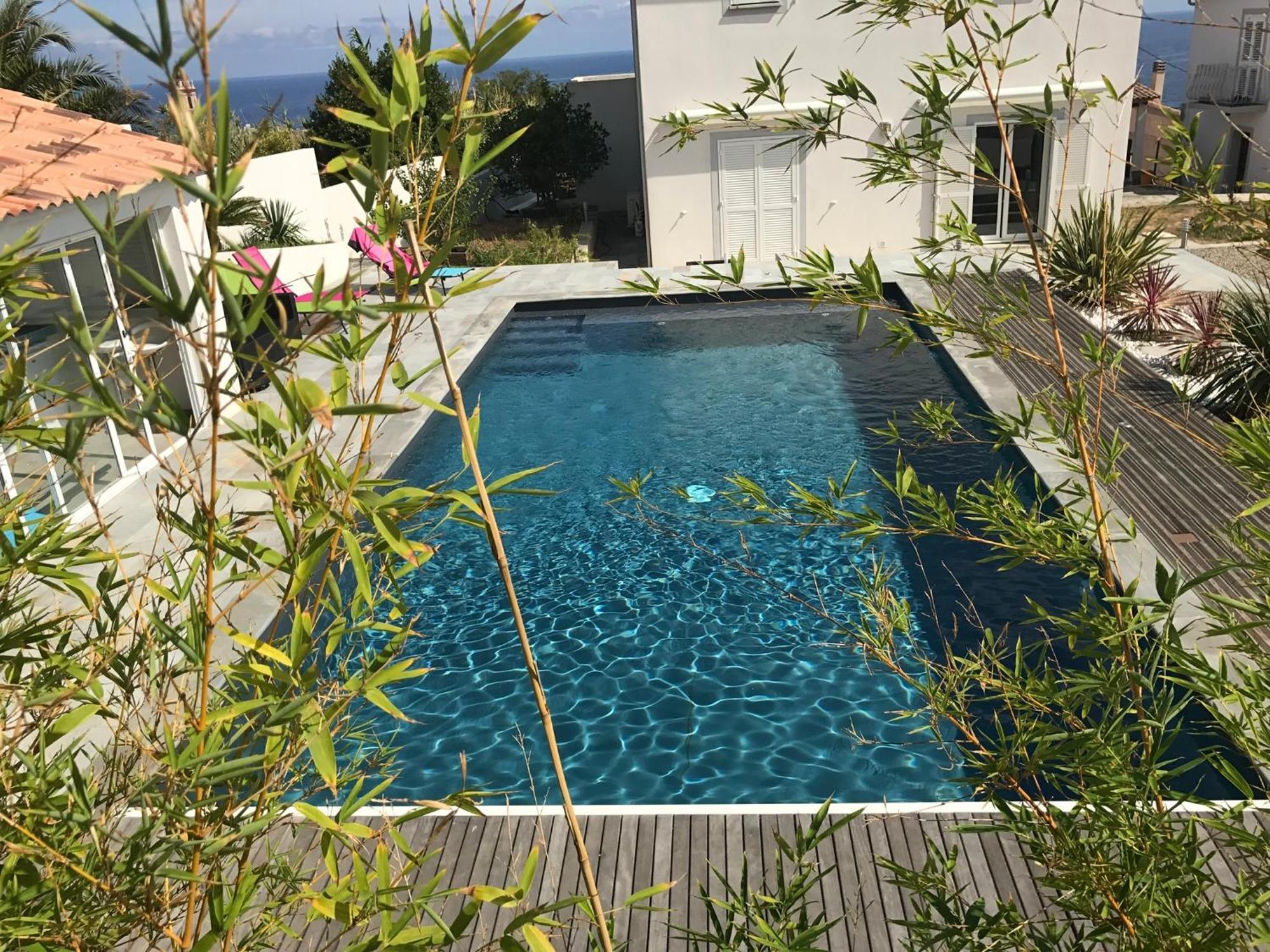 Magnifique Maison Avec Vue Mer Hauteur De Bastia Bastia  Bagian luar foto